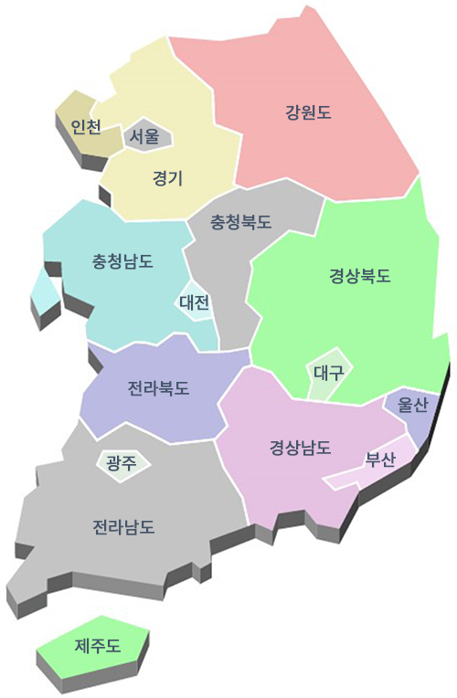 전국지도